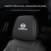 Set Protettivo Copricapo in Pelle per Sedile Auto Anteriore Posteriore per Nissan Sylphy N7 Teana Qashqai Note J10 J11 Navara Juke GTR