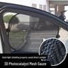 Car Window Sunshade Set: 5-Piece Mesh with Suction Cups for Summer