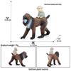 Children's Cognitive Simulation Primate Model: Gorilla & Golden Snub-nosed Monkey Wildlife Toy