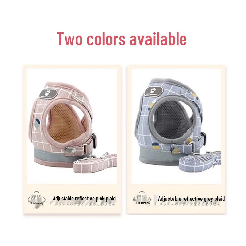 Katzen Geschirr mit Leine Set