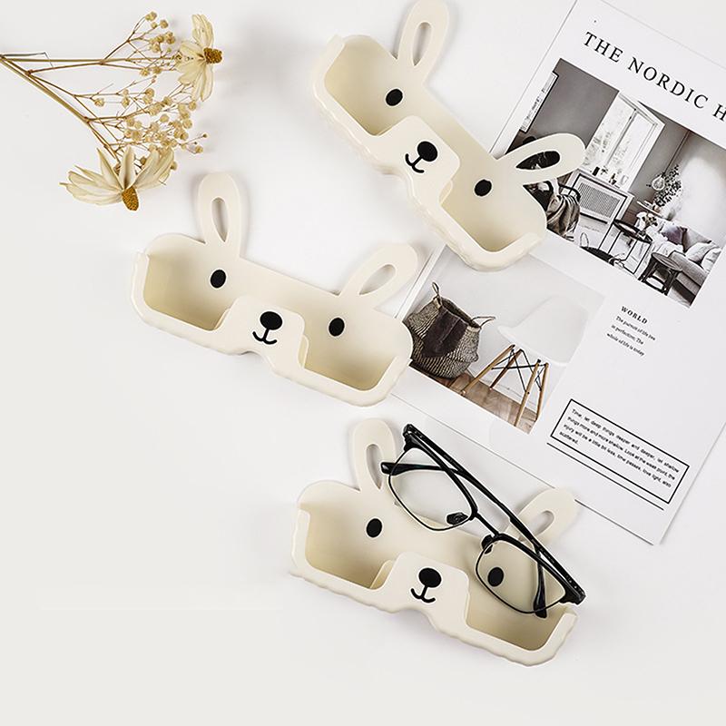 Plastic Brilhouders Organizer Ophangbare Zonnebril Display Stand Plank Zelfklevend Aan de Muur Gemonteerde Bril Opslag Voor Thuis Opslag