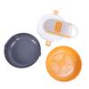 Vegetable Slicing Set with Drain Container Versatile Food Chopper Grater Dicer for Home Kitchen Orange