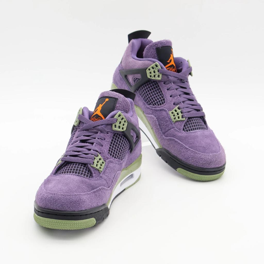 AQ9129-500 Nike Jordan 4 Retro Canyon Purple Anthracite Alligator (Women's)