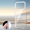 Pour Étui iPhone 17 Pro 2.0mm Étui Téléphone TPU Transparent avec Bouton Caméra IA