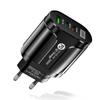 58W Multi-Plug Fast Charger with Dual USB & Type-C PD Ports