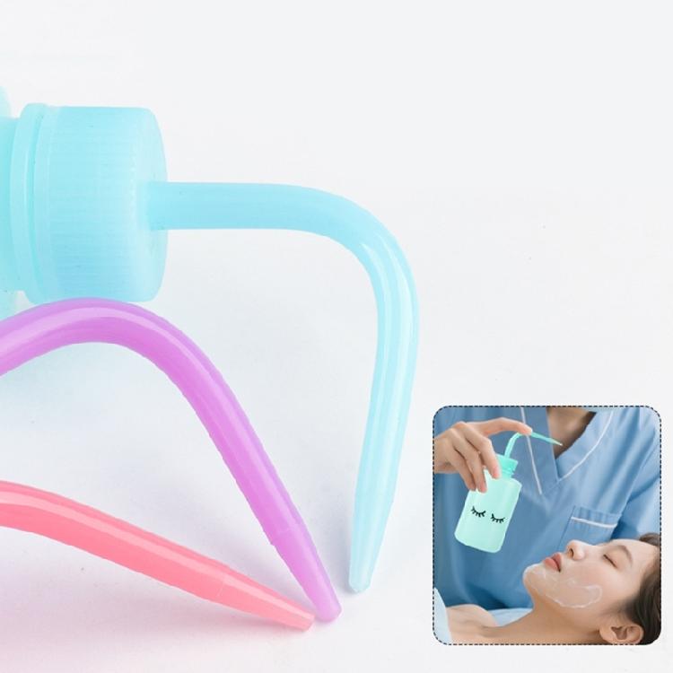 Eyelash Cleansing Bottle Plastic Lash Washer Bottle Leakproof Water Squeeze Dropper Easy Control Nozzle