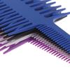 Fishbone Art Highlighting Comb Three-Sided Pointed Tooth Hair Dye Brush Comb