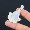 Rainbow Moonstone Stone 925 Sterling Silver Sister Ethnic New Pendant Jewelry