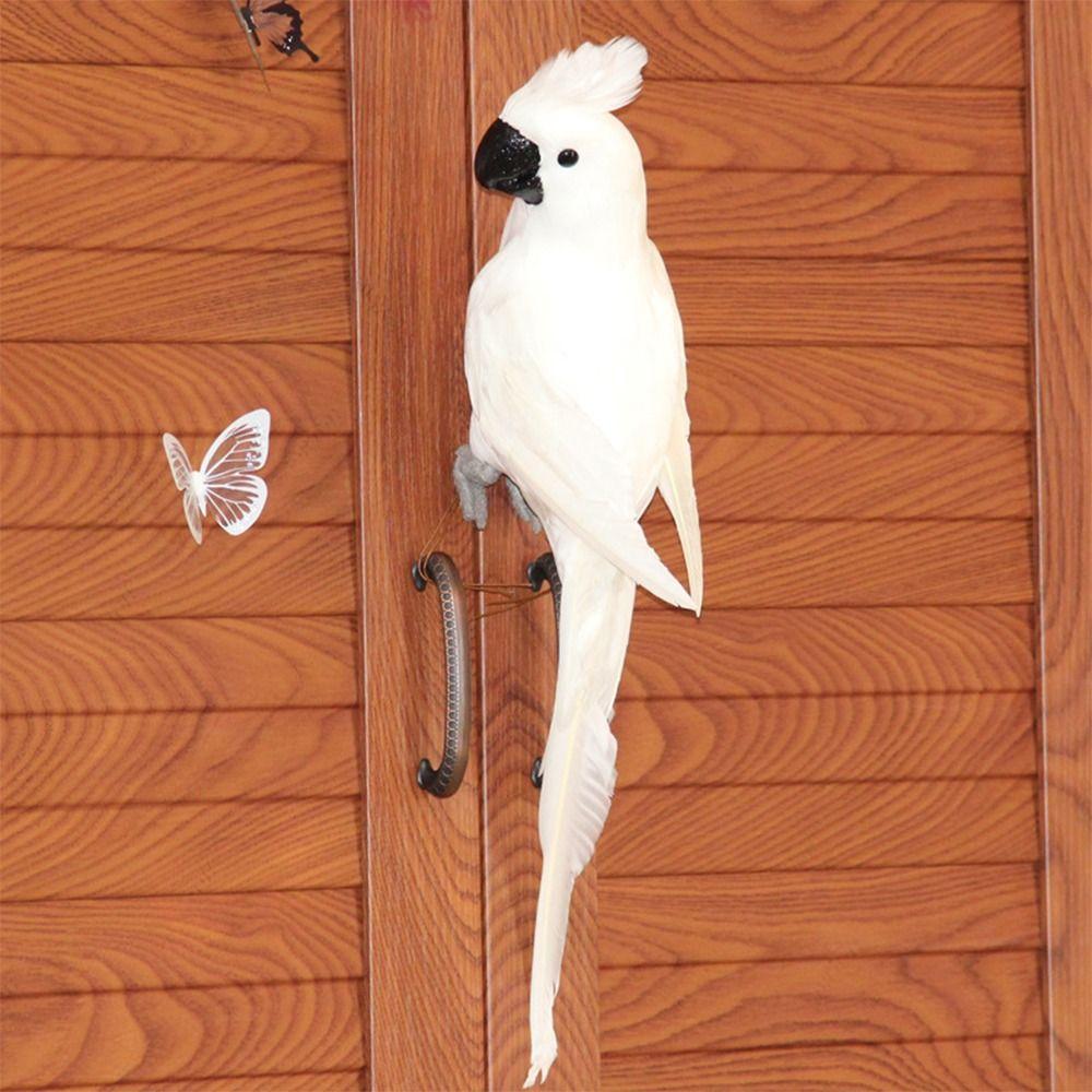 Foam Simulation Parrot Multicolor Garden Decorative Bird Artificial Bird Model  Garden Ornament