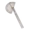 Angle Protractor Stainless Steel Portable Adjustable 0 to 180 Degree Angle Ruler Finder Angle Measure Tool with 10cm
