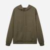 2023 Autumn/Winter Women's Waffle Knit Crew Neck Long Sleeve Solid Color Sweatshirt.