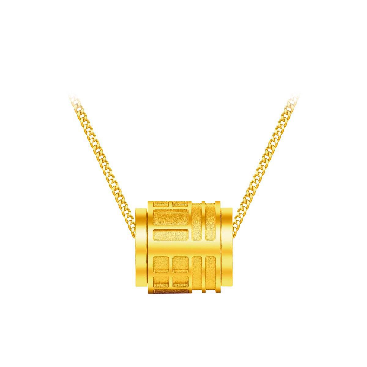 

2025 Хит продаж Благословение Бусины Ожерелье: Женская подвеска на ключицу Glossy TD0304