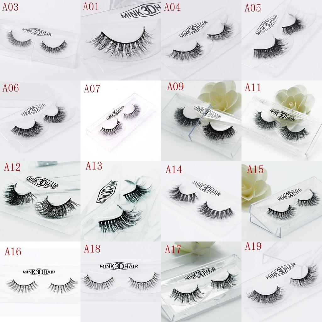Water Mink 3d Multilayer False Eyelashes A-07 Handmade Thick Fake Eyelashes