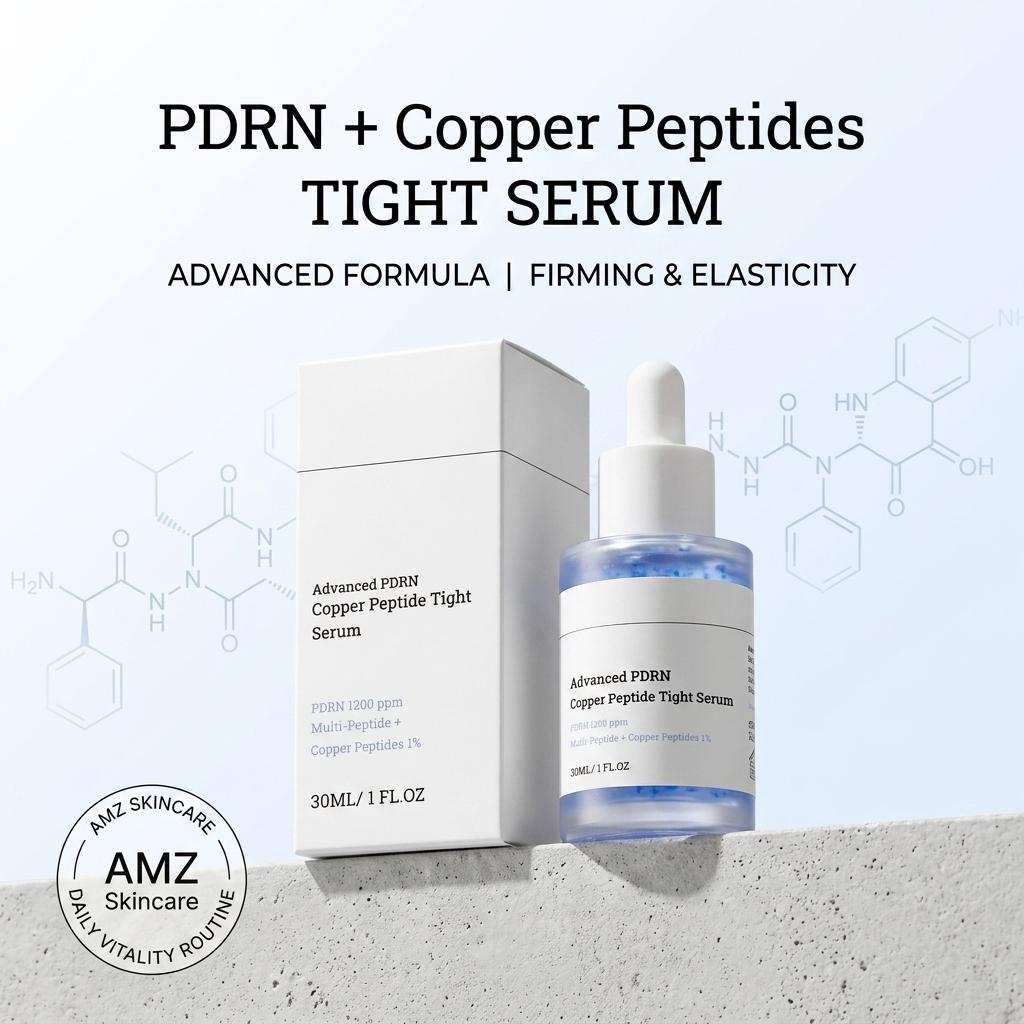 Copper Peptide Tight Serum Smoothing Skin Improving Skin Firmness Enhancing Skin Elasticity Texture Daily Facial Care Essence