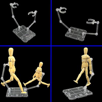 Soporte de robot modelo HG hecho a mano, soporte de juguete, soporte flexible para exhibición, soporte de acción para figuras