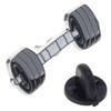 Versatile Exercise Mouse Enamel Pin Elegant Barbell/Fitness Mouse Brooch Pin Accessory for Parties Dates Daily Style