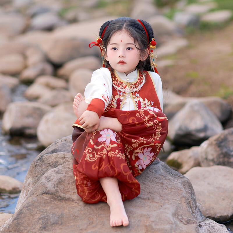 Children's Nezha Hanfu Chinese Style Outfit