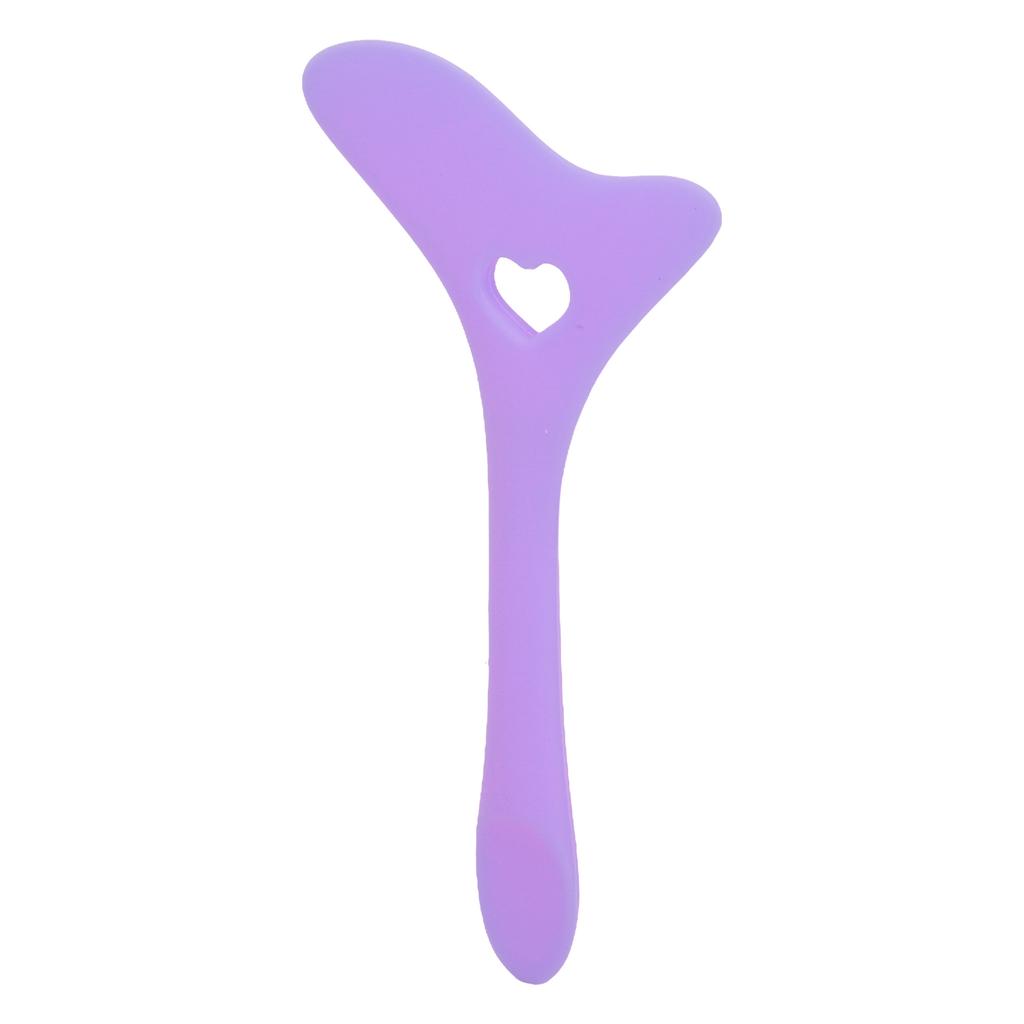 Eyeliner Stencil Professional Silicone Mascara Lipstick Drawing Aid Makeup Applicator Tool for Makeup Artist Purple