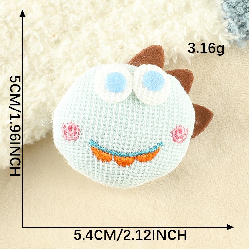 Computer Embroidery Label Decorative Jewelry Doll Rabbit Three-Dimensional Patch Sticker Clothing Accessories Diy Hand-Embroidered Cloth Label