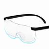 1.6 Times Magnification Men Reading Glasses Rimless Big Vision Magnifying Portable Plastic Presbyopia Glasses Women Diopter 250