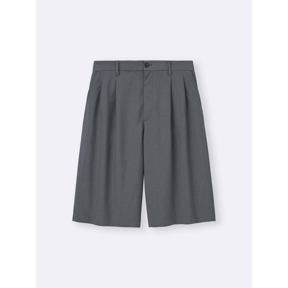 GU by Uniqlo Dry Two Tuck Baggy Shorts+e