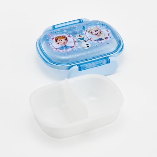 Skater Children's Lunch Box, Small Size, 1 Tier, 270ml, Fluffy Dome-Shaped Kids Lunch, Antibacterial Treatment, Made in Japan, Disney, Frozen, Girls,