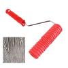Wood Pattern Paint Roller Rubber Graining Painting Tool Art Grain Rolling Brush  Household