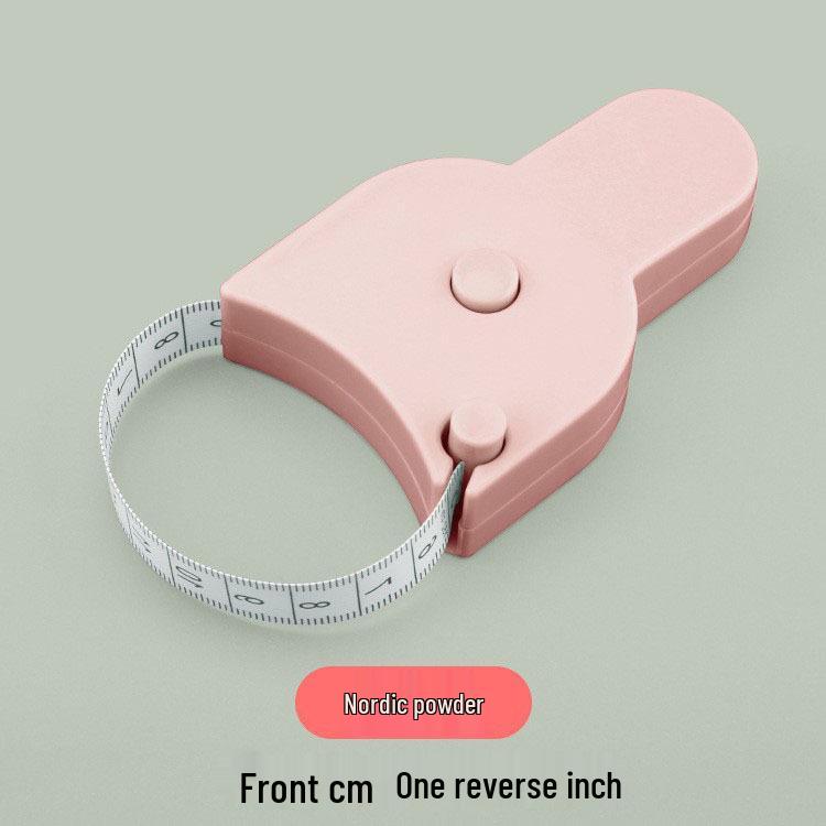 3D Household Automatic Measuring Tape - PVC Double-Sided Scale, Portable & Retractable