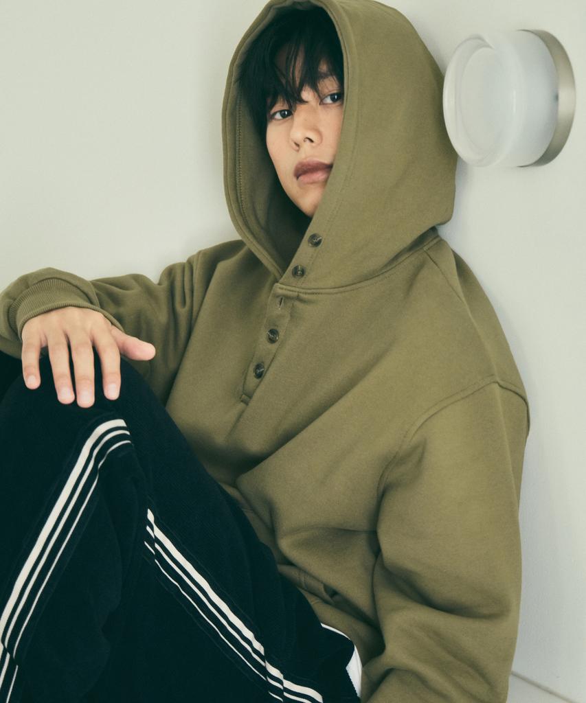 Wednesday Oasis Essential Line Track Corduroy Wide Pants_Black(W25-Pt34)