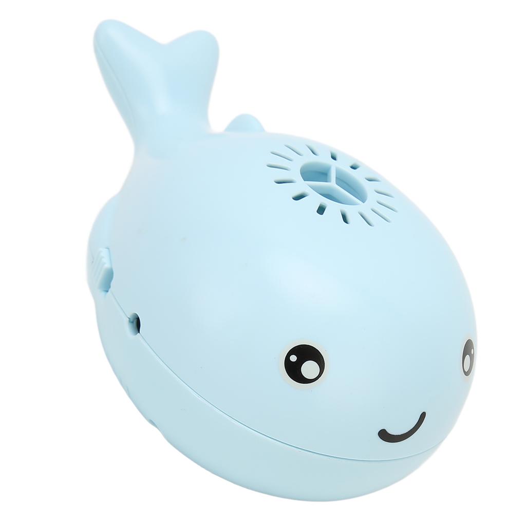 Whale Floating   Toy Cartoon   USB   Bladeless Safe   Electric Blowing Floating   Toy for Baby