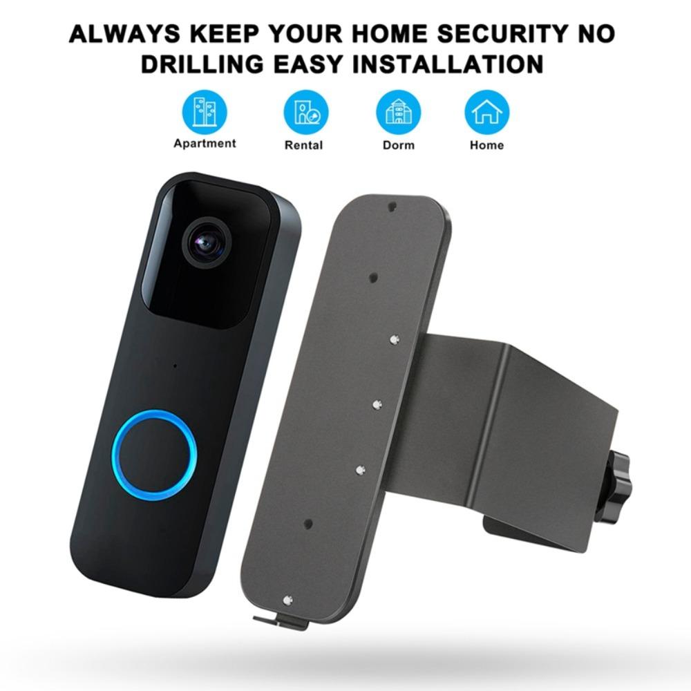 Camera Doorbell Bracket Security System Door Clamp Anti Theft Doorbell Mount  for Home