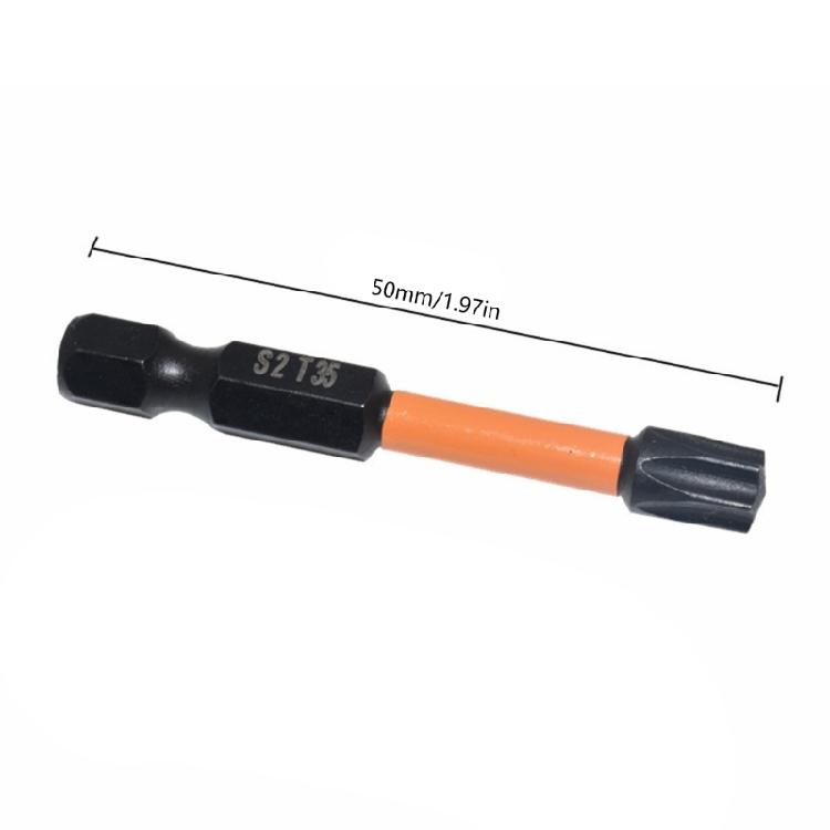 26Pcs Torx Bit Set 1/4Inch Torx Screwdriver Bit Set Impact Magnetic Hexagonal