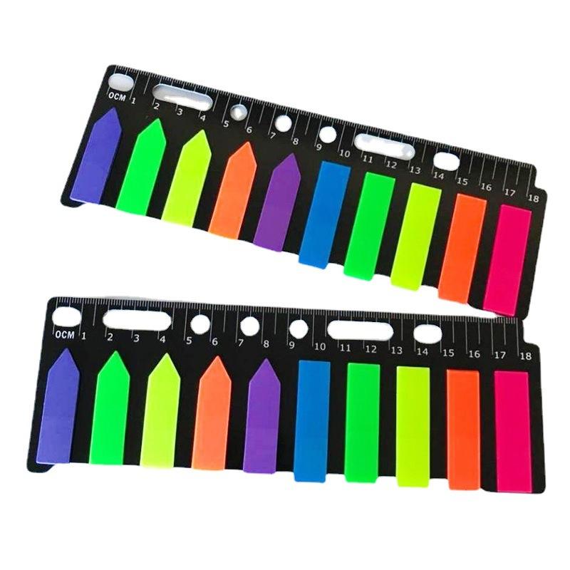 Creative Bookmarks Stickers Pet Small Strips Of Markers Index Stickers Plastic Can Write Convenience Stickers Paging Labels Stationery