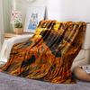 1PC Custom Name Elden Ring Patterned Flannel Blanket Suitable For All Seasons for Home Decor Warmth and Comfort Gifts Holiday Present