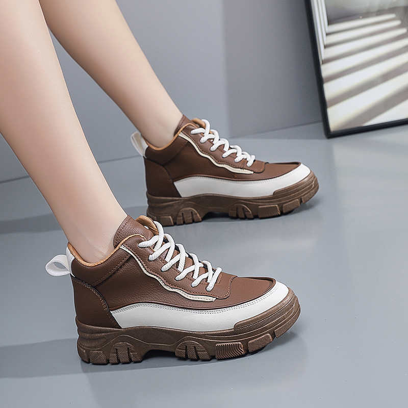 Fashion Pipe Boots Hiphop Lady Boot Flats Sneakers Offers Women's Shoes Large Size 44 45 Sports To Play Fashion Funny Bity Baskette