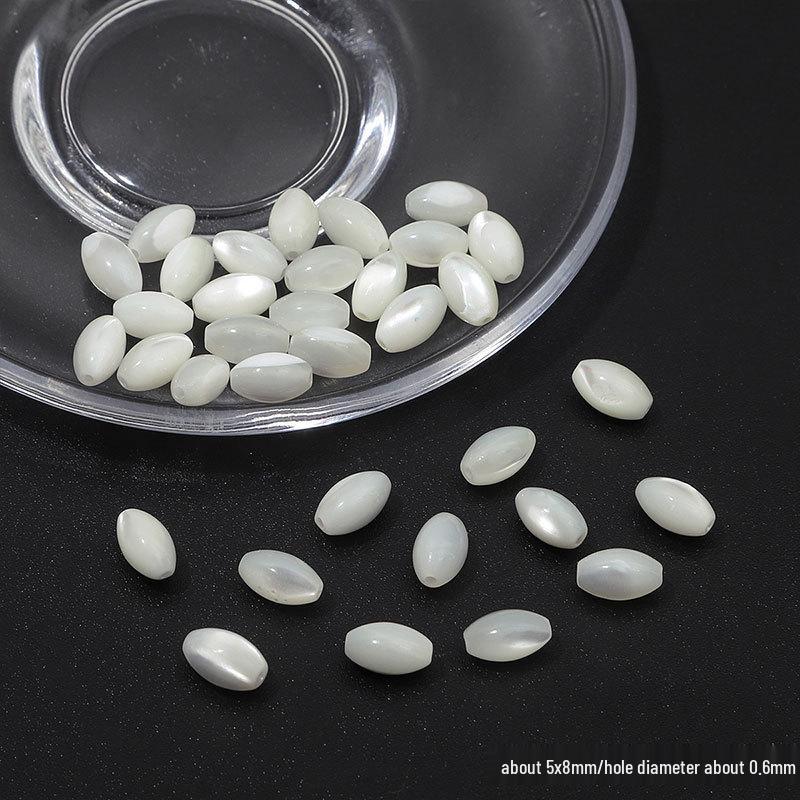 Seashell Bamboo Bead Jewelry Collection: Versatile Handmade Bracelet, Necklace & Earrings Accessories.