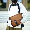 Men's Canvas Shoulder Bag Large Capacity Crossbody Bag