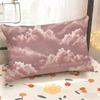 Pink Clouds Pillowcase For Sofa Suitable For Sofa Bedroom Car Pillow Cover Cushion Rectangular Back Cushion