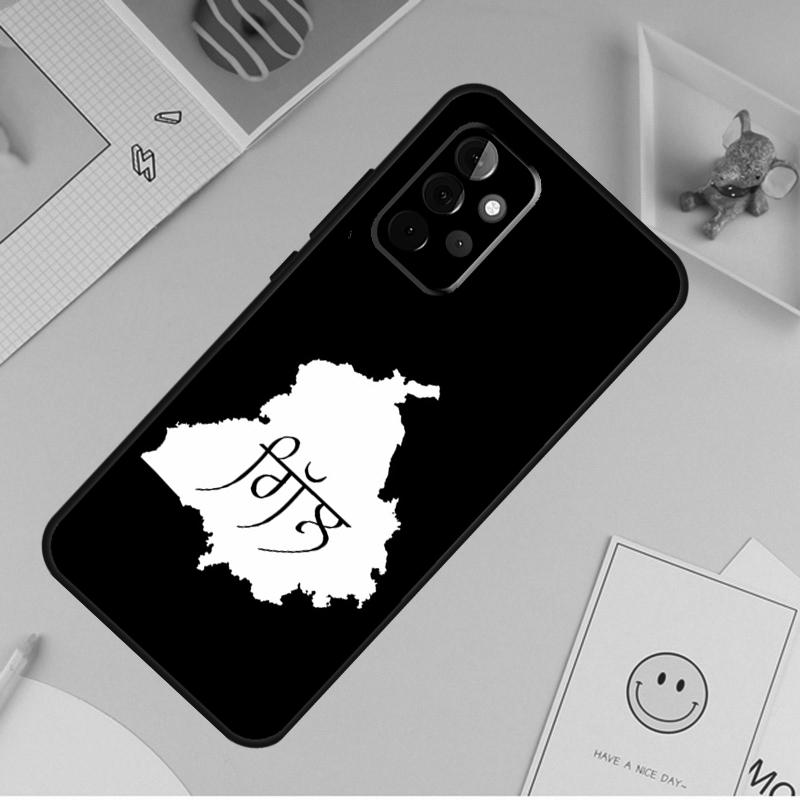 Punjab Map Case For Samsung Galaxy A36 A16 A56 A06 A54 A34 A14 A13 A53 A12 A22 A32 A52 A35 A17 A15 A55