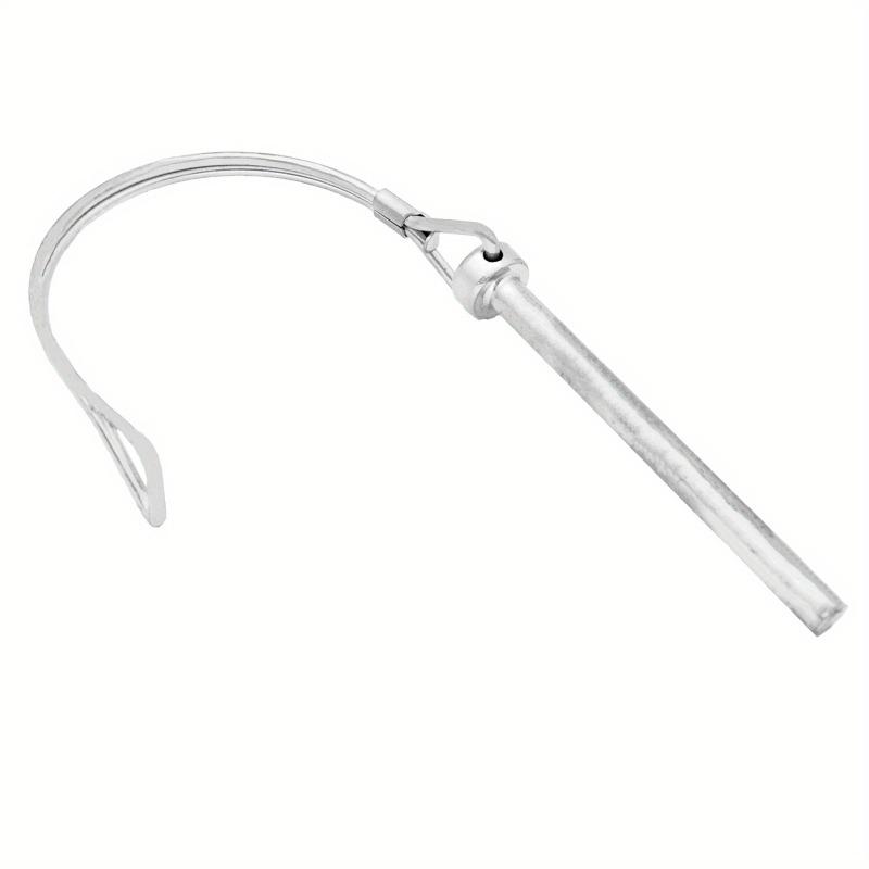 1pc Quick Trailer Coupler Safety Snap Pin Lock D Ring Round Arch Towing Hitch Hook Boat Bicycle Car Parts