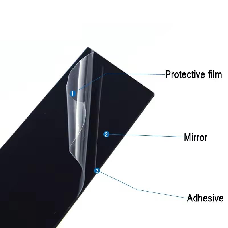 For Nissan Maxima 2009-2015 Door Frame Cover Window Decoration Bright Black Center Pillar Sticker