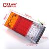 12V Trailer LED Tail Lights Waterproof Lamps Turn Signal Brake Reverse Running Truck RV Camper