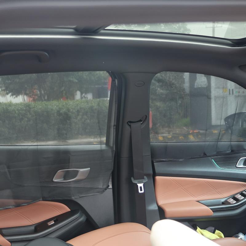 Magnetic Car Sun Shade Anti UV Front Rear Window Sunshield Heat Insulation Plate Blackout Mesh Screen Car Privacy Shield Curtain