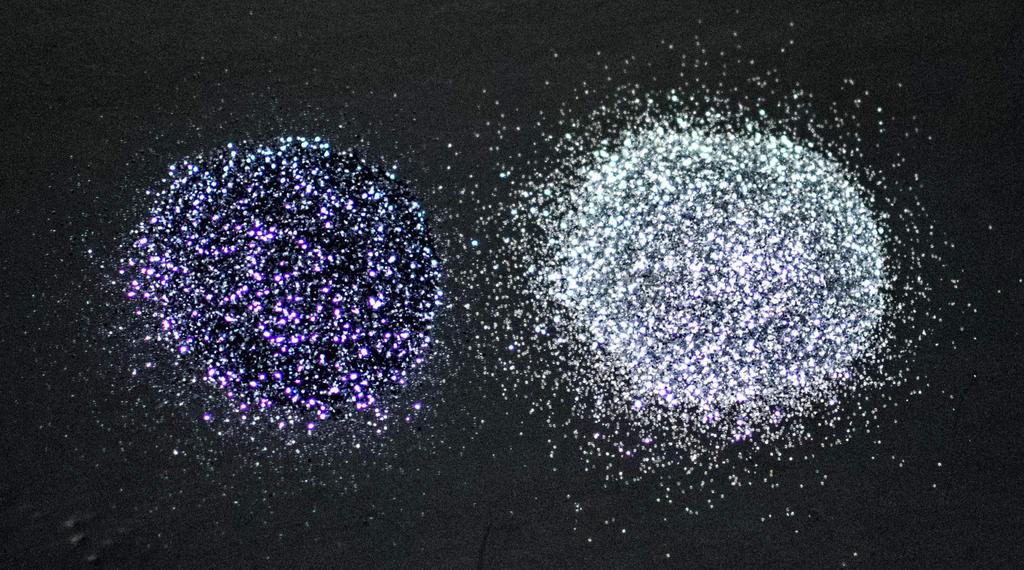 DIY MASTER Smoke Silver Glitter Flakes 0.4mm 50g