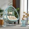 For Wholesale Rattan Metal Swing Egg Chair Outdoor Terrace Waterproof Swing Chair