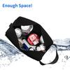 Kawaii Powerhouse Gym Travel Toiletry Bag Women Bodybuilding Fitness Muscle Makeup Cosmetic Organizer Beauty Storage Dopp Kit
