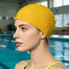 Waterproof Adults Cloth Swim Cap, Men Women Swimming Pool Hat, Non-slip Breathable Bathing Cap for Swimming, Water Activities