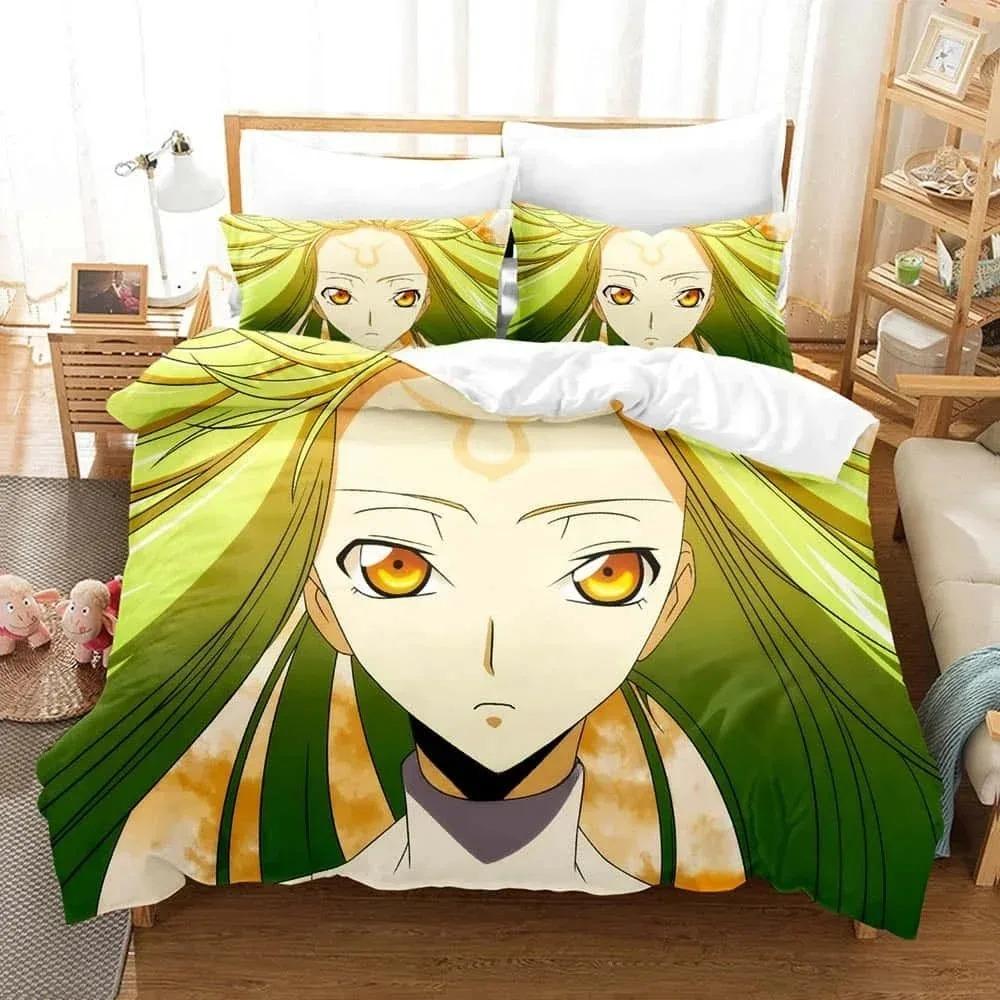 3D Cartoons Code Geass Bedding Set Single Twin Full Queen King Size Bed Set Adult Kid Bedroom Duvet cover Sets For Home Textiles