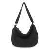 Borsa a Spalla in Tela Monocolore da Donna Unisex per Studenti Universitari Borsa a Tracolla per Ragazzo/Ragazza Borsa Quotidiana Casual per lo Shopping Borsa da Viaggio