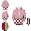 Demon Slayer Kimetsu No Yaiba 3d Printed Hoodie Sweatshirt Cozy Pullover Coat